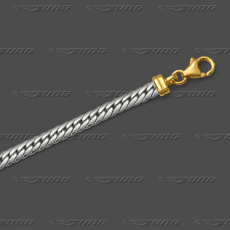 14.9045 GW Panzer oval halbmassiv 4,6mm