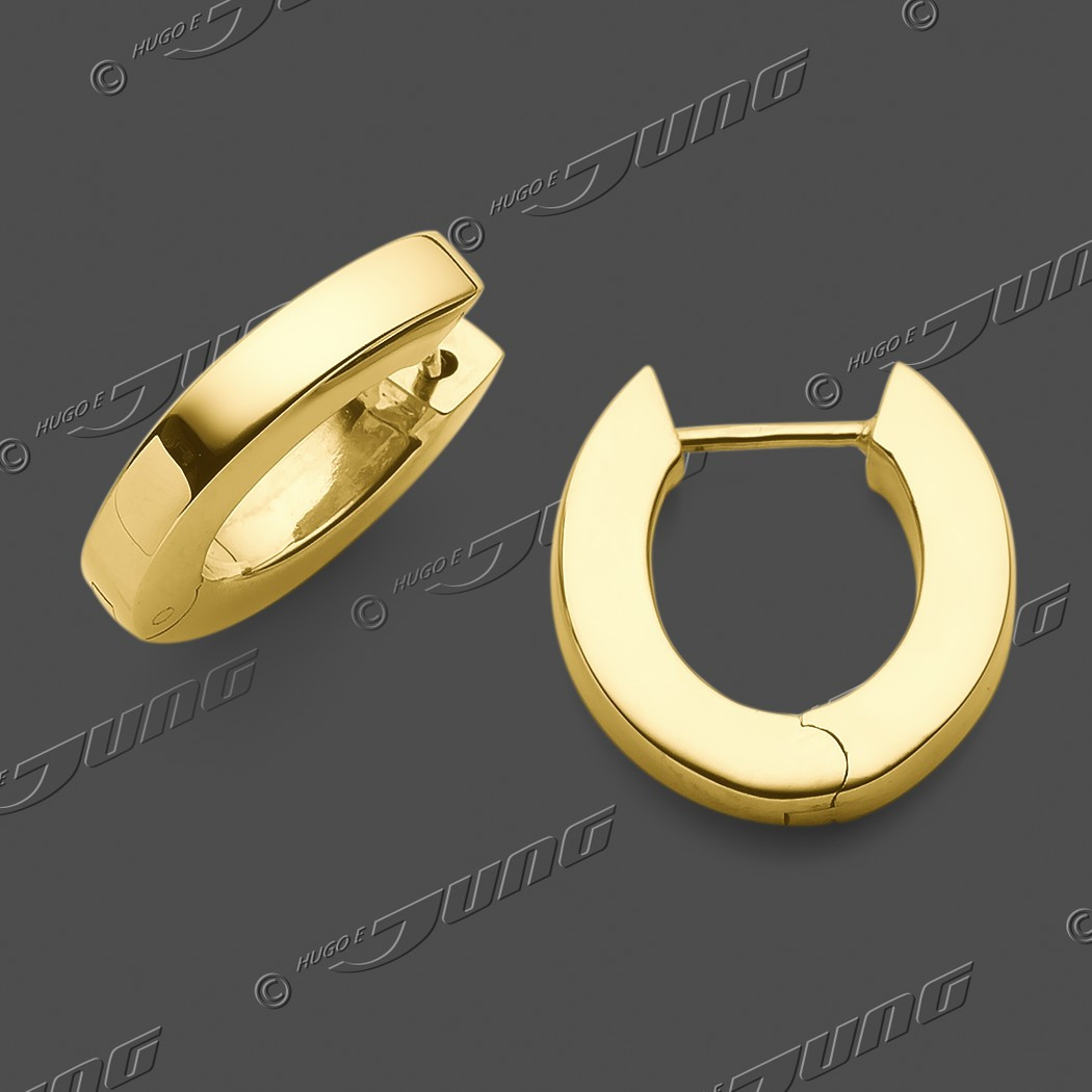 15-0347 GG 585 Schar.-Creolen 18x4mm