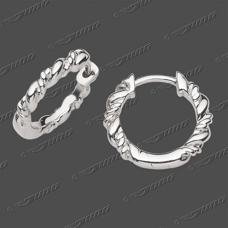 15-0377 WG 333 Schar.-Creolen 15x2,3mm