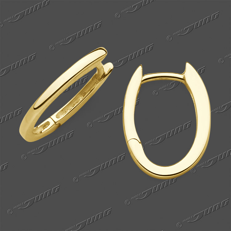 15-0411 GG 333 Schar.-Creolen 12,3x1,6mm