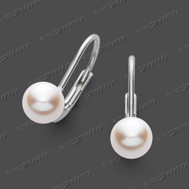 22-0021 SRh Bouton m.C.Zuchtperlen 6mm