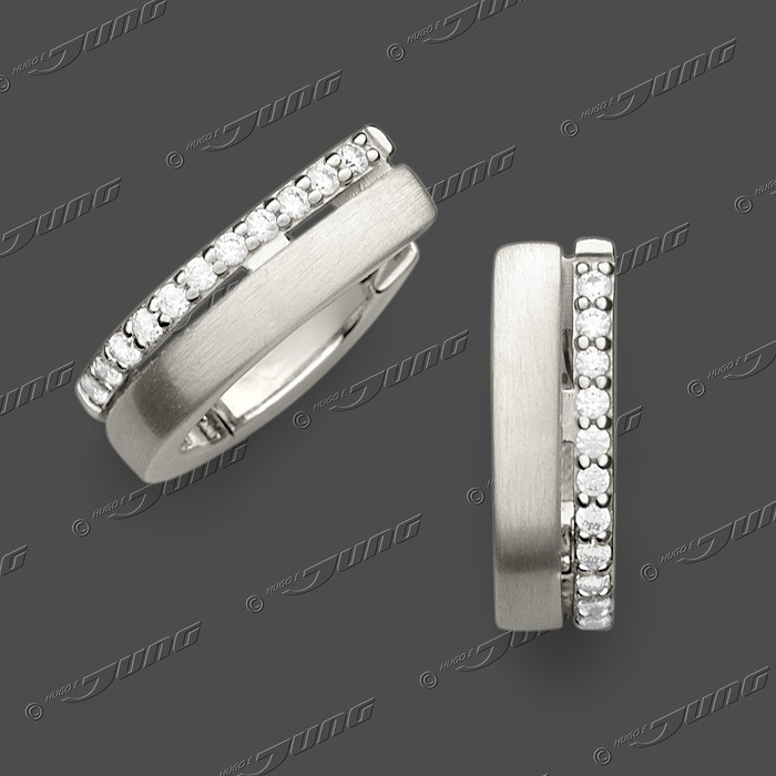 25-0574 SRh Schar.-Creolen 13,5x4,5mm