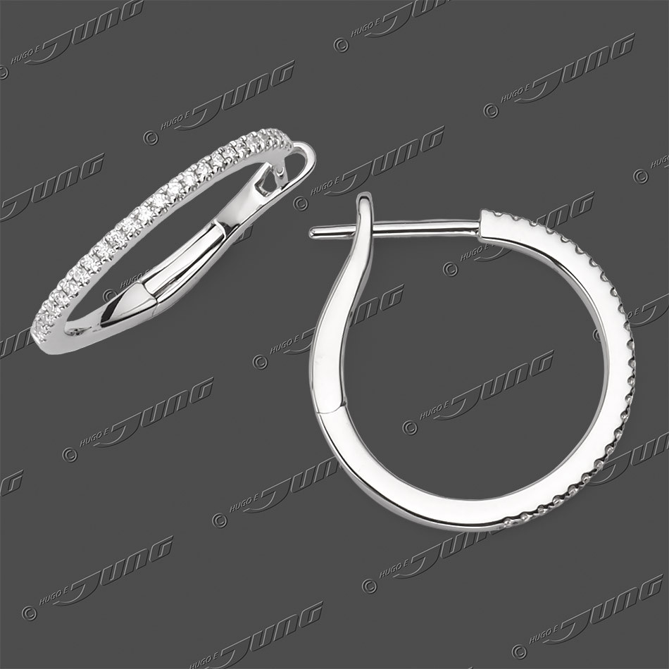 25-0730 WG 585 Klappcreolen 19,5x1,4mm