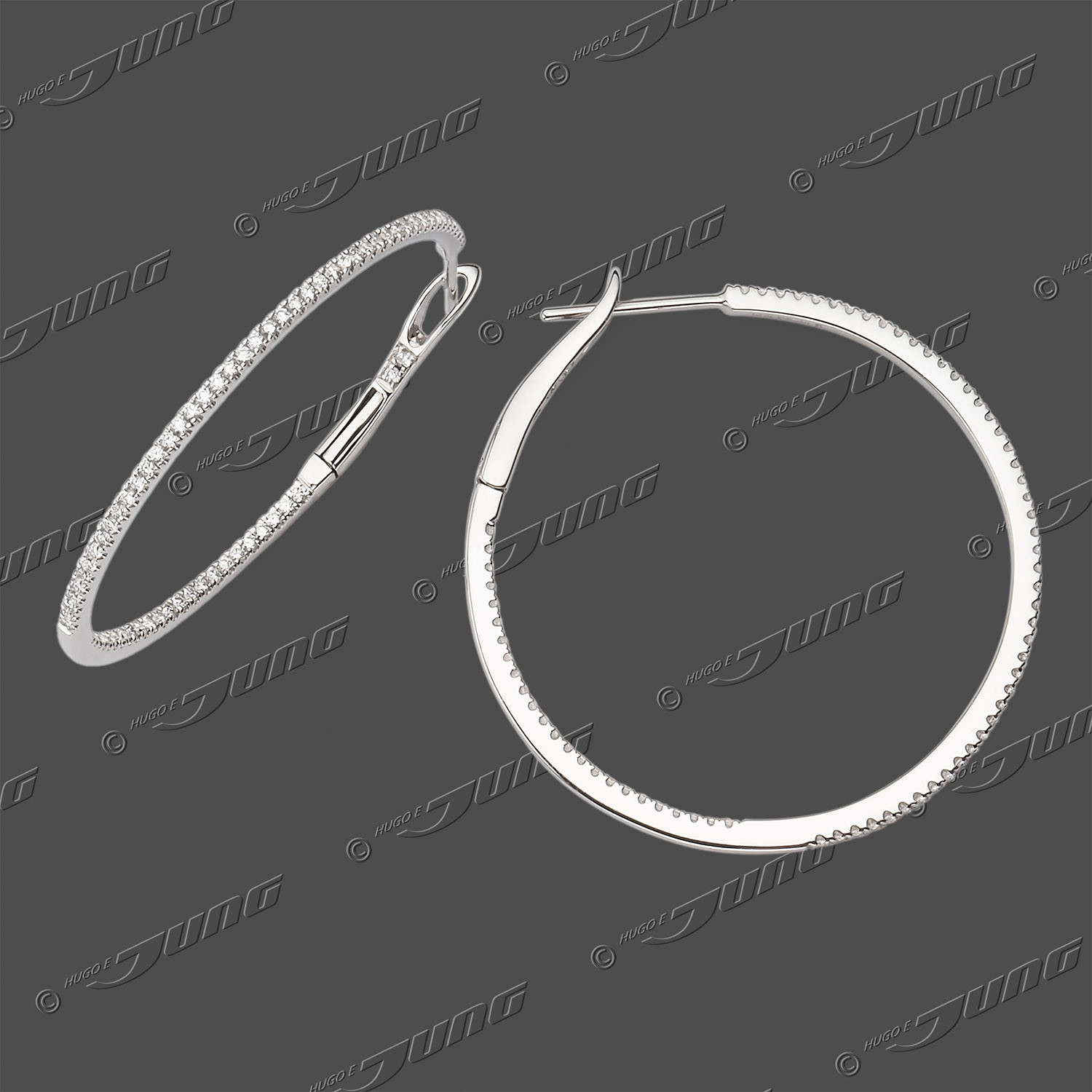 25-0734 WG 585 Klappcreolen 32x1,3mm
