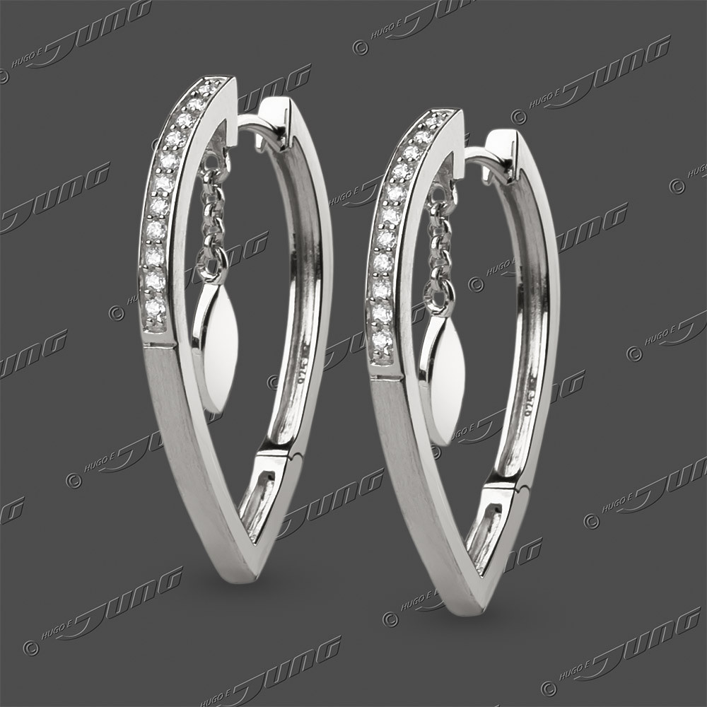 25-0757 SRh Schar.-Creolen 20x2,4mm