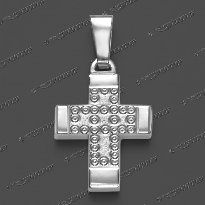 43-0138 WG 585 Kreuz halbmassiv 17x14mm