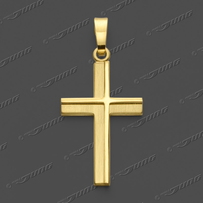 43-0276 GG 375 Kreuz massiv 20x14mm