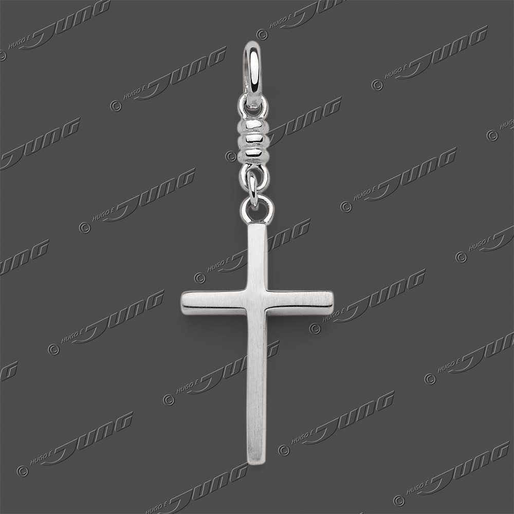 43-0417 SRh Kreuz massiv 19x12mm 
