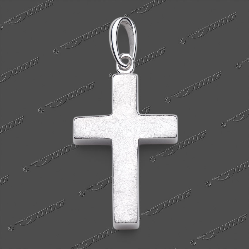 43-0418 SRh Kreuz massiv 22x15mm