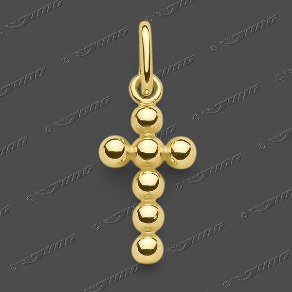 43-0419 GG 333 Kreuz massiv 13x8mm