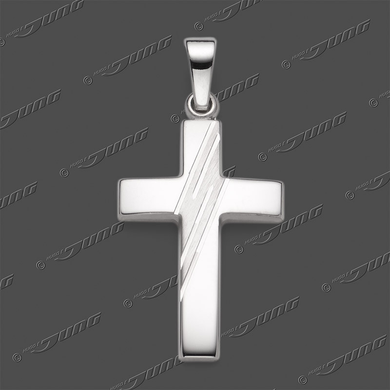 43-0441 SRh Kreuz massiv 21x14mm