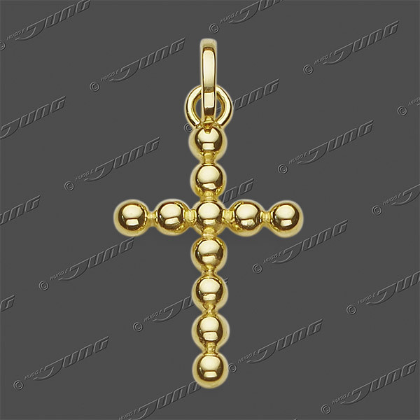 43-0443 GG 333 Kreuz massiv 16x11mm
