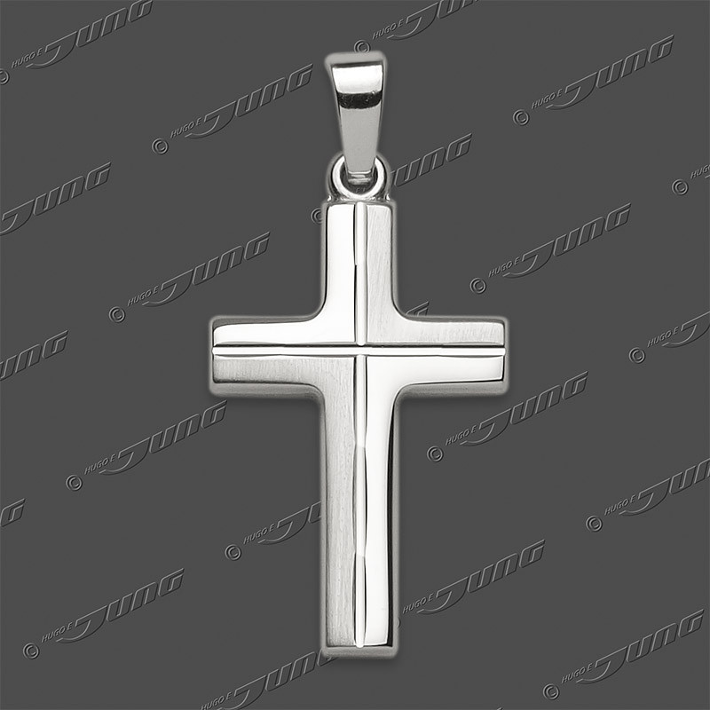 43-0450 SRh Kreuz massiv 21x14mm