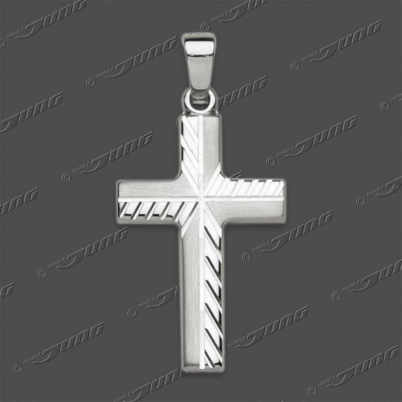 43-0453 SRh Kreuz massiv 21x14mm