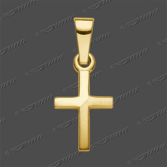 43-0462 GG 333 Kreuz massiv 11x8mm