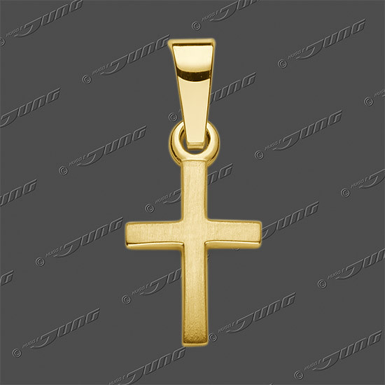 43-0464 GG 333 Kreuz massiv 11x8mm
