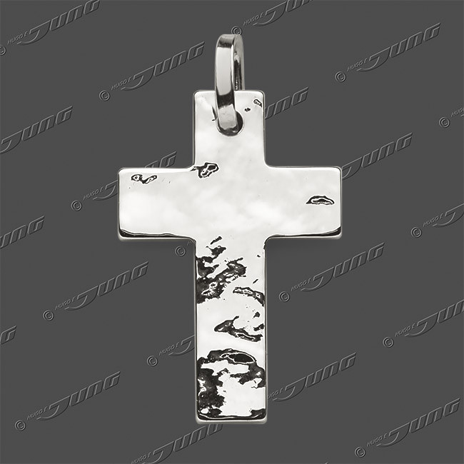 43-0488 SRh Kreuz massiv 19x13mm