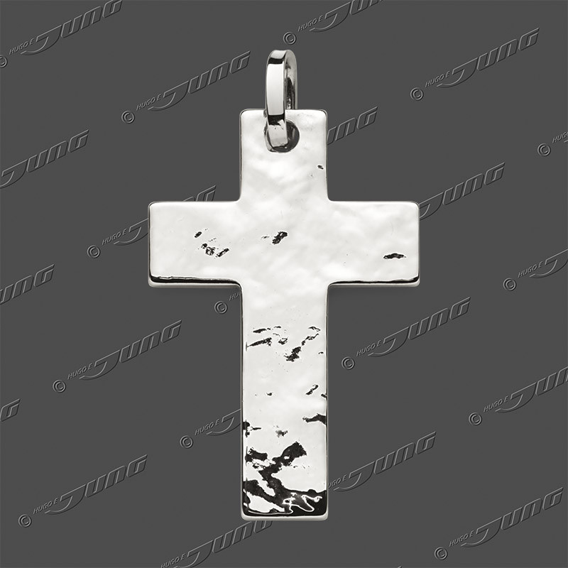 43-0489 SRh Kreuz massiv 24x16mm