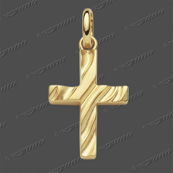 43-0493 GG 333 Kreuz massiv 15x11,5mm