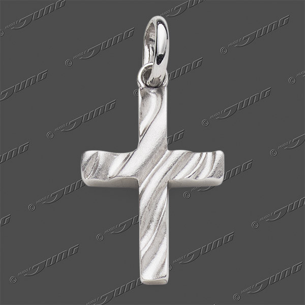 43-0493 SRh Kreuz massiv 15x11,5mm