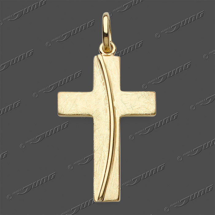 43-0499 GG 333 Kreuz massiv 20x13,5mm