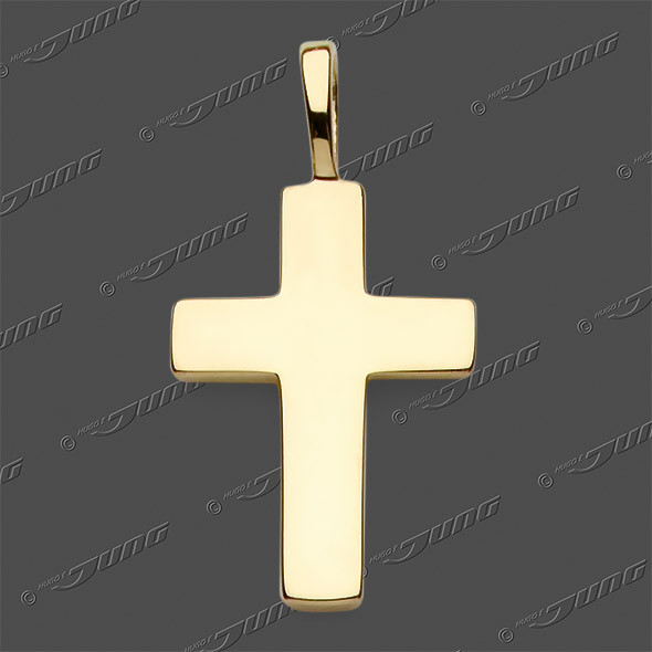 43-0501 S/G Kreuz massiv 16x11,5mm