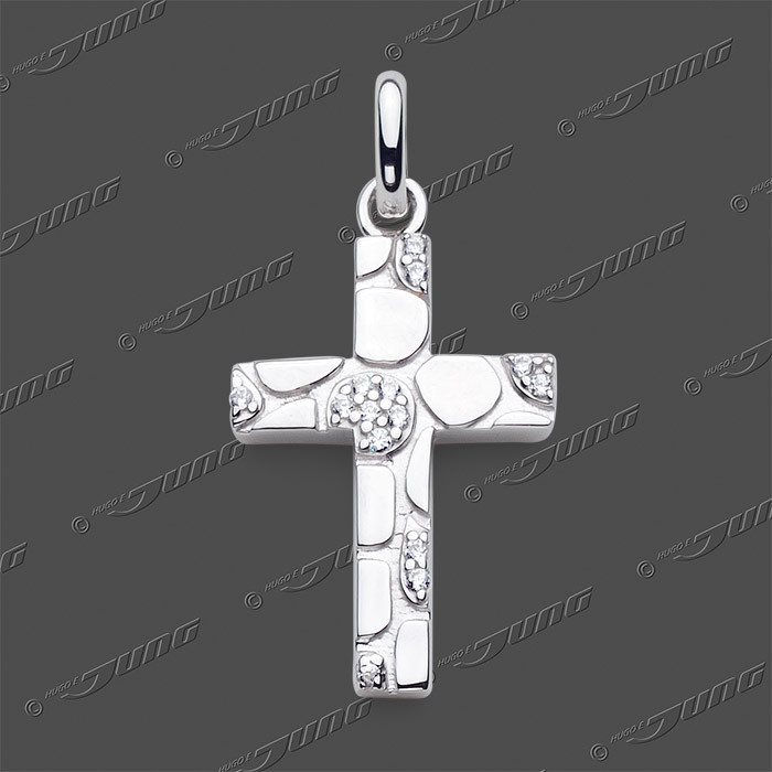 53-0195 SRh Kreuz massiv 17x12mm