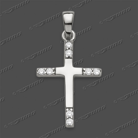 53-0206 WG 333 Kreuz massiv 15x11mm
