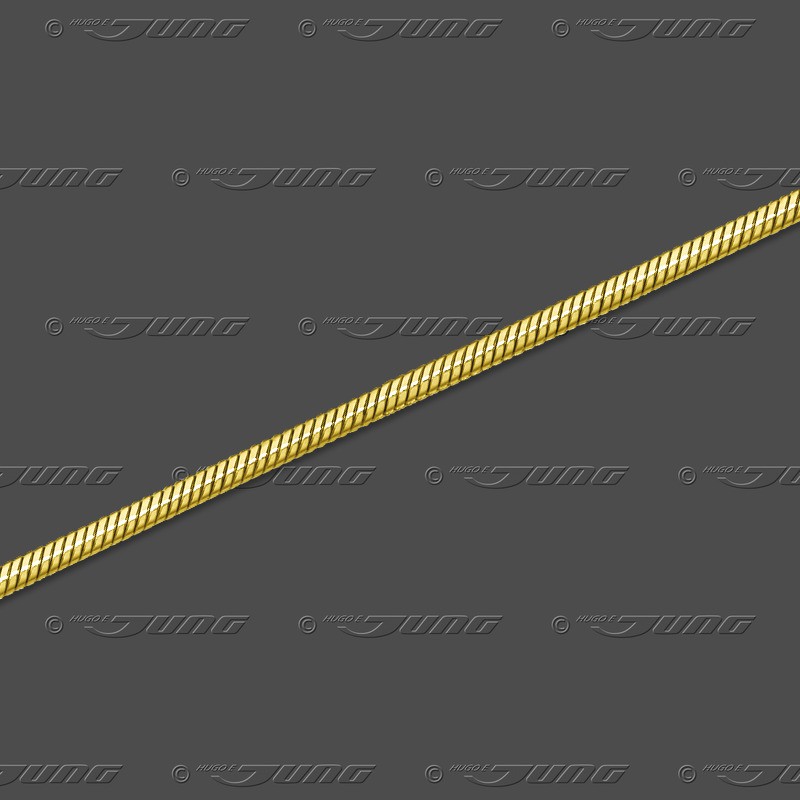 56.5013 GG Schlange rund massiv 1,3mm