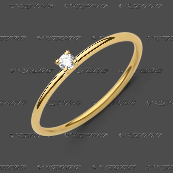 71-070-905 GG 333 Ring 2,5mm - Zirkonia 