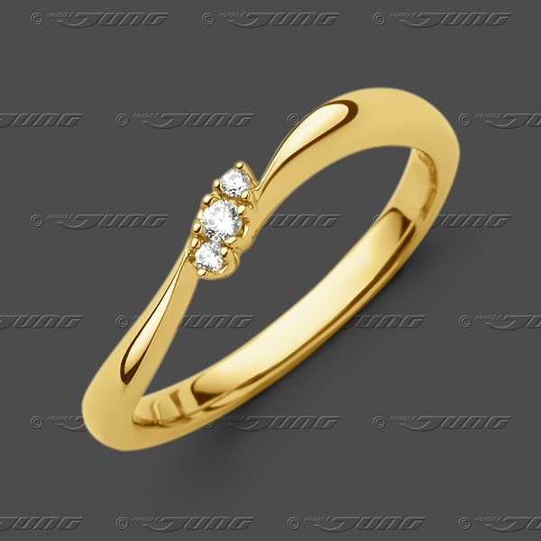 72-0469.21 GG 585 Ring 2,6mm - Brillant