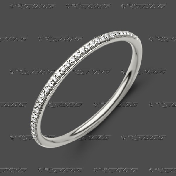 72-0470.21 WG 585 Ring 1,5mm - Brillant