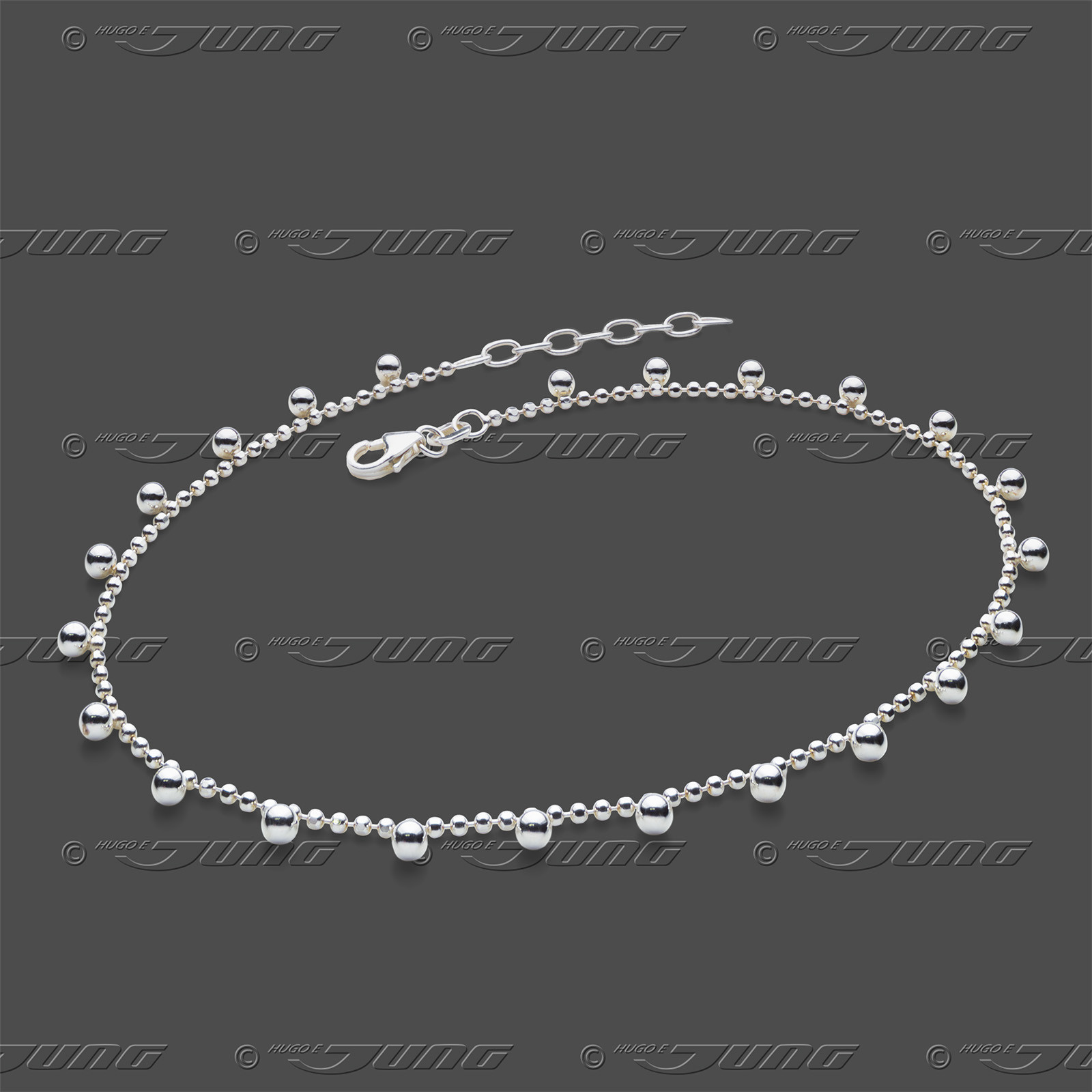 81.1282 S Fußkette Fantasie 2,4mm