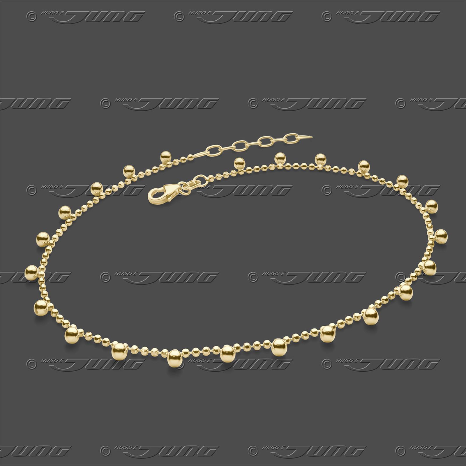 81.1282 S/G Fußkette Fantasie 2,4mm