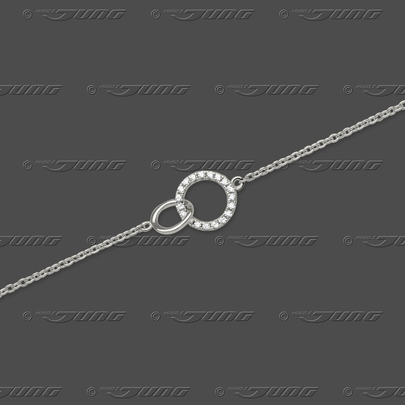 81.5079 SRh Armband m.Zwischenteil