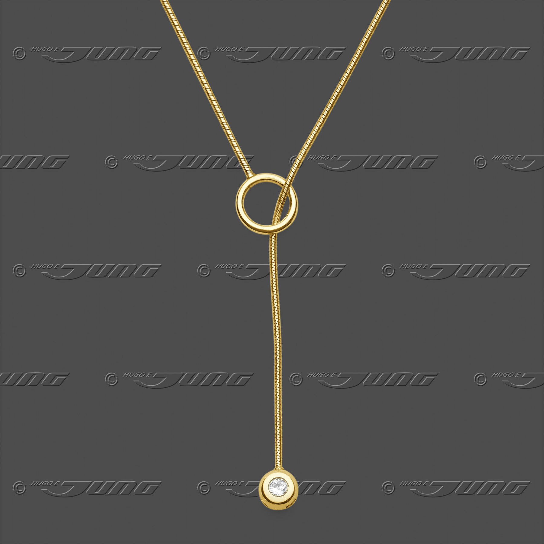 81.6019 GG Y-Kette Schlange 1mm