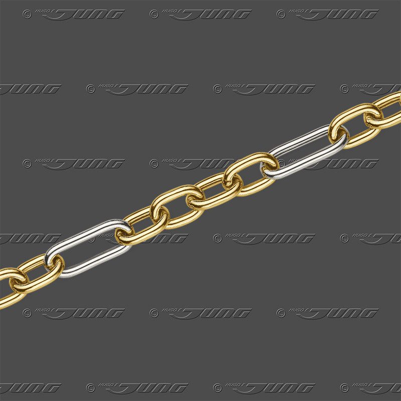 82.9974 GRh Fantasie halbmassiv 7mm
