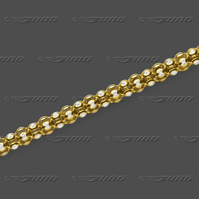82.9980 SGW Fußkette halbmassiv 3mm