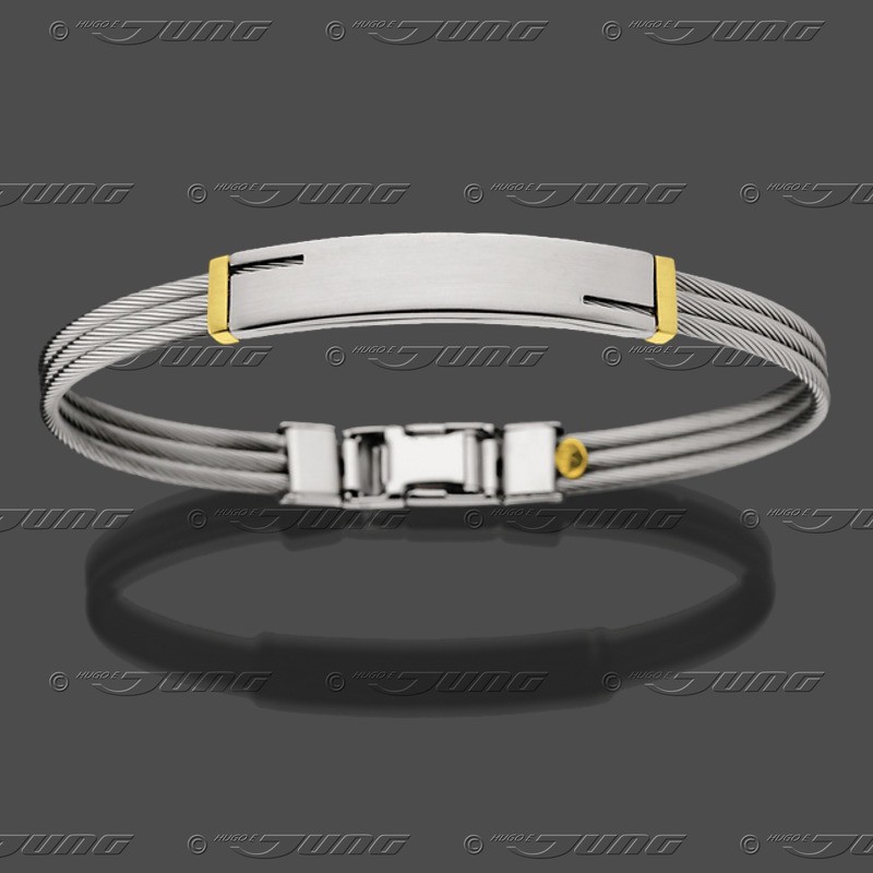 93.1296 StaGG Armband m.750/-Goldauflage