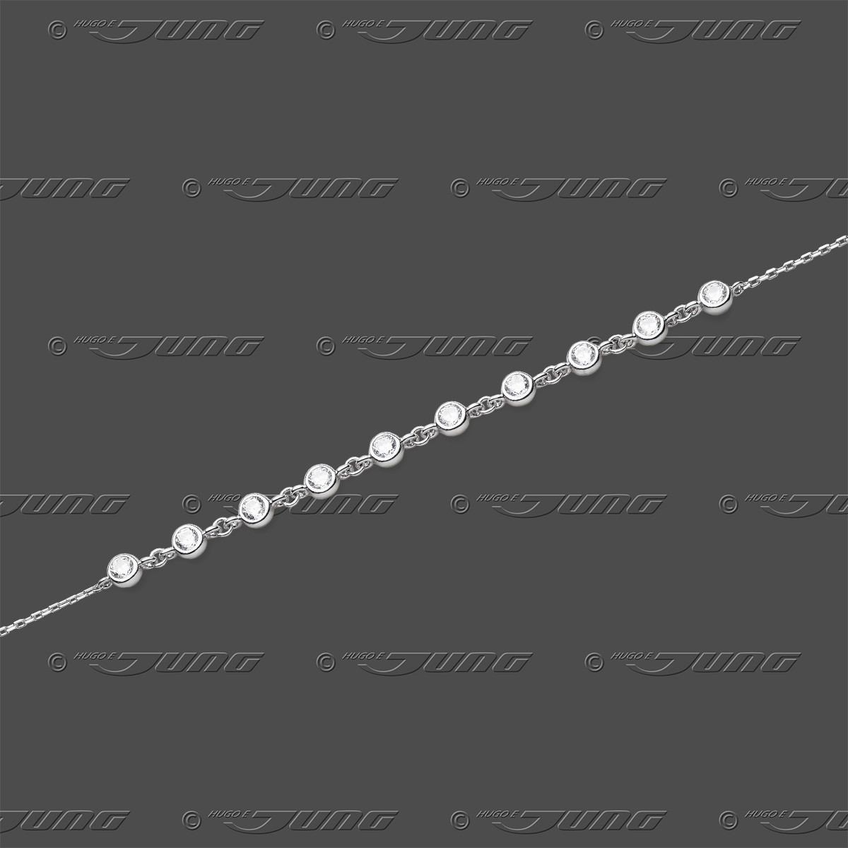 93.5139 SRh Armband m.Zwischenteil