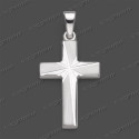 43-0428 SRh Kreuz massiv 21x14mm