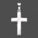43-0432 SRh Kreuz massiv 18x12mm