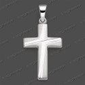 43-0436 SRh Kreuz massiv 21x14mm