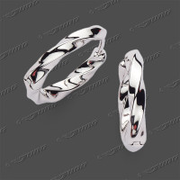 15-0342 SRh Schar.-Creolen 17x3mm