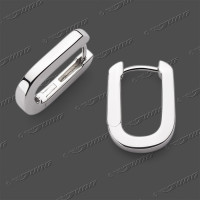 15-0346 SRh Schar.-Creolen 13x3mm
