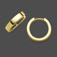 15-0381 GG 333 Schar.-Creolen 15x3mm