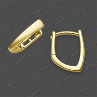 15-0382 GG 333 Schar.-Creolen 10x2,6mm