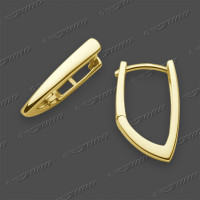 15-0383 GG 333 Schar.-Creolen 10x2,6mm