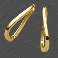 15-0386 S/G Schar.-Creolen 23x2,5mm