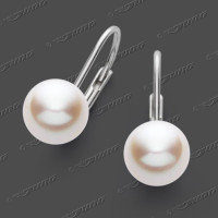 22-0024 SRh Bouton m.C.Zuchtperlen 7,5mm